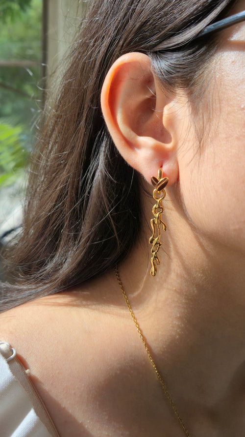 Coffee Drip Earrings